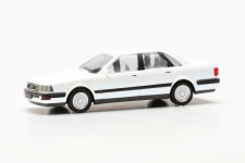 Herpa 023962-002 - H0 - Audi V8, Limousine mit BBS-Felgen - weiß